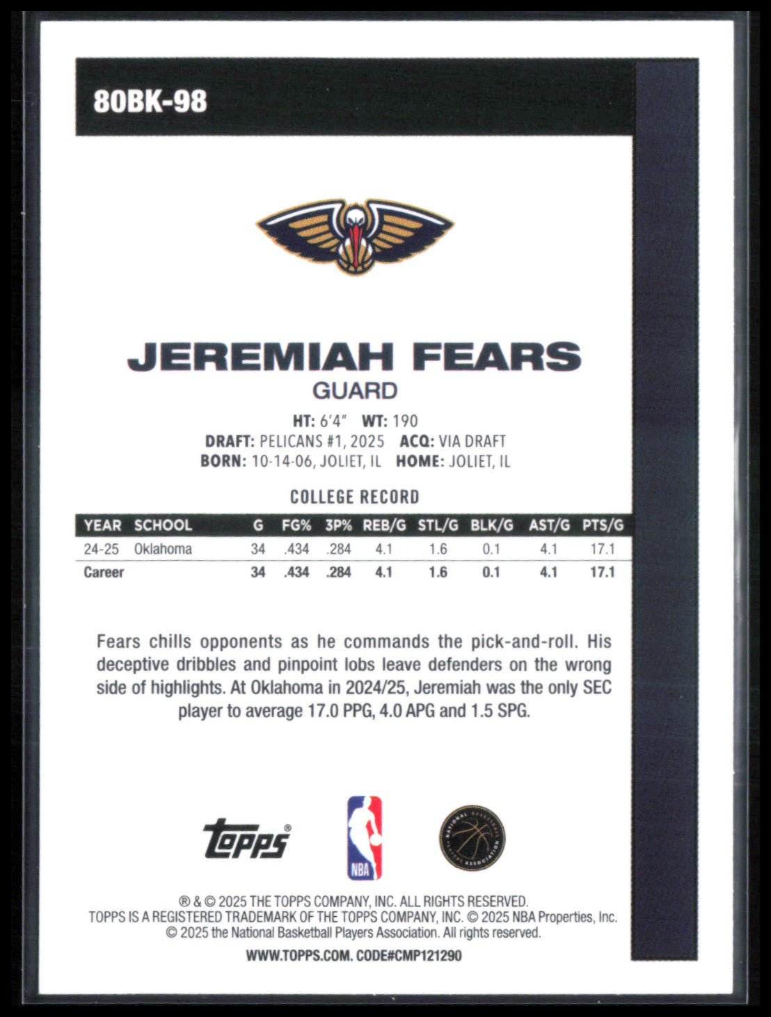 Jeremiah Fears RC