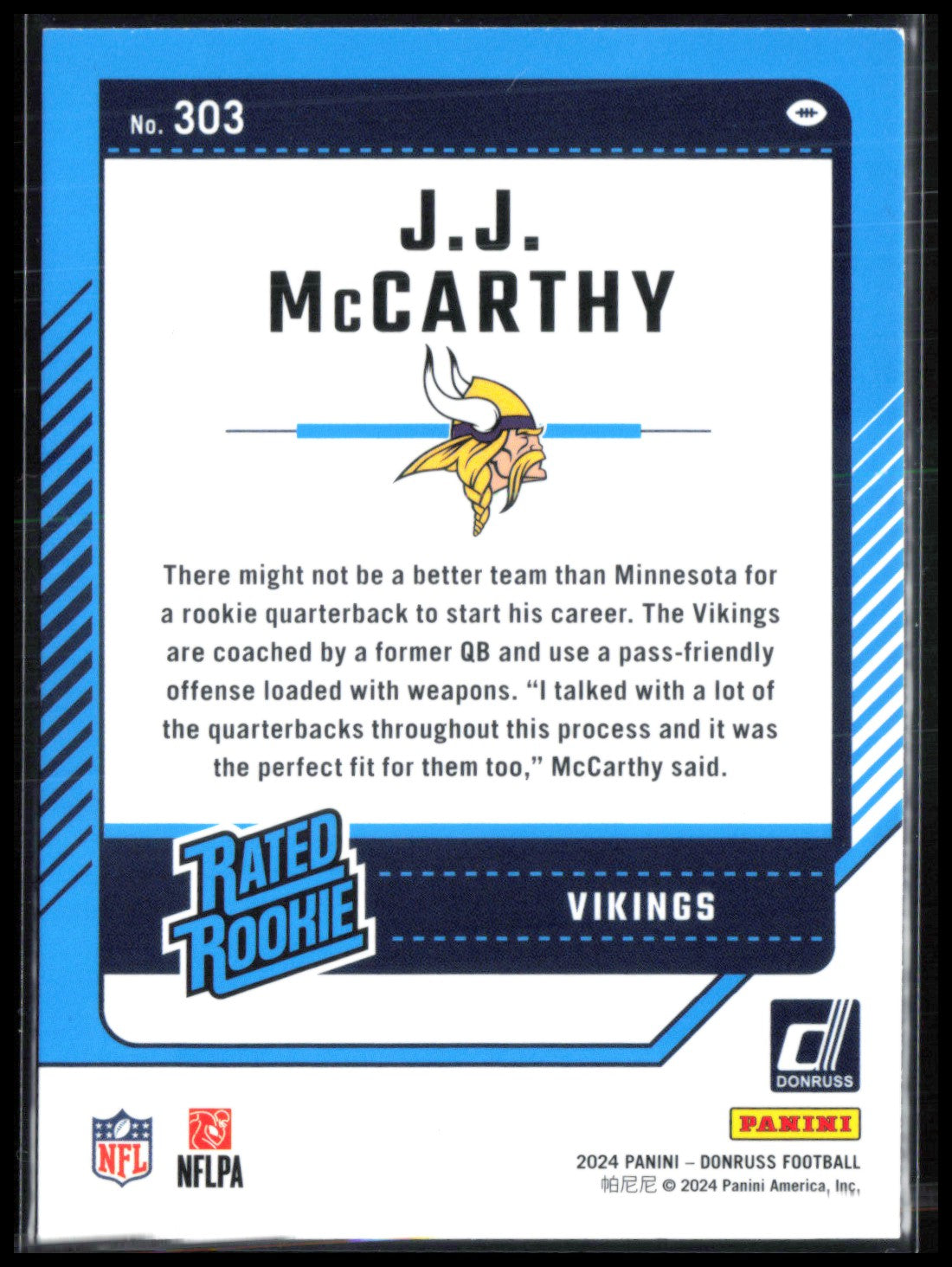 J.J. McCarthy RC