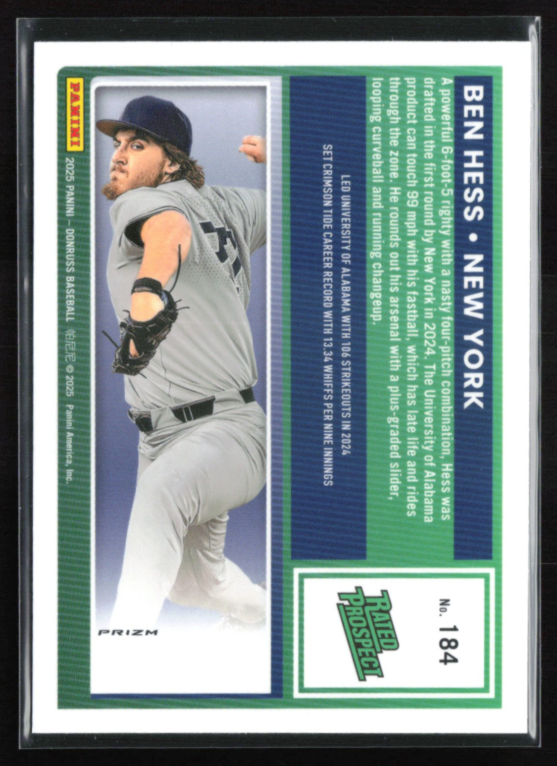 Ben Hess Prospect Orange Laser