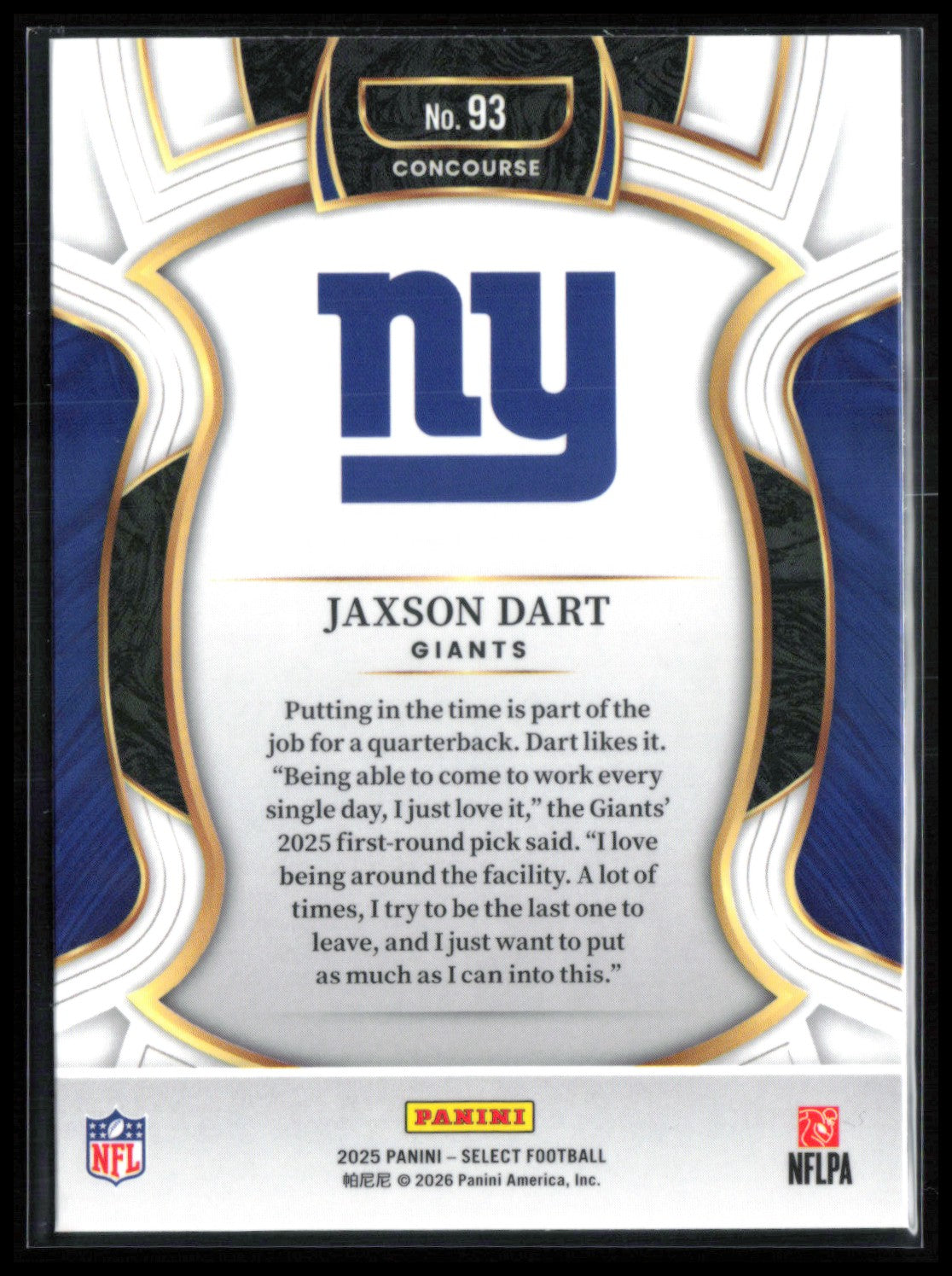 Jaxson Dart RC Concourse