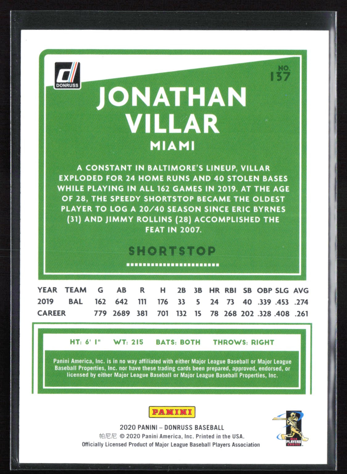 Jonathan Villar /111