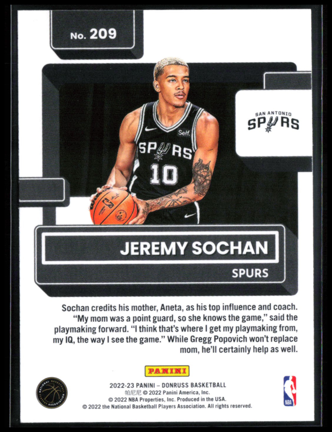 Jeremy Sochan RC
