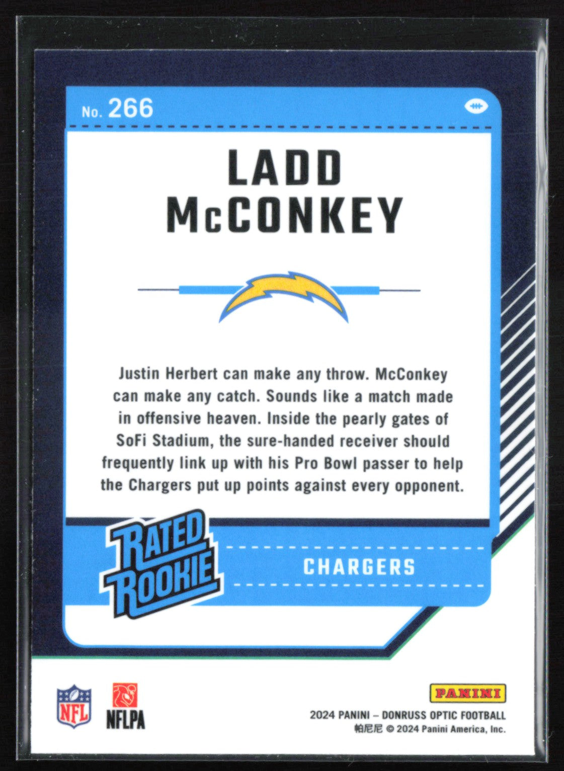 Ladd McConkey RC Optic