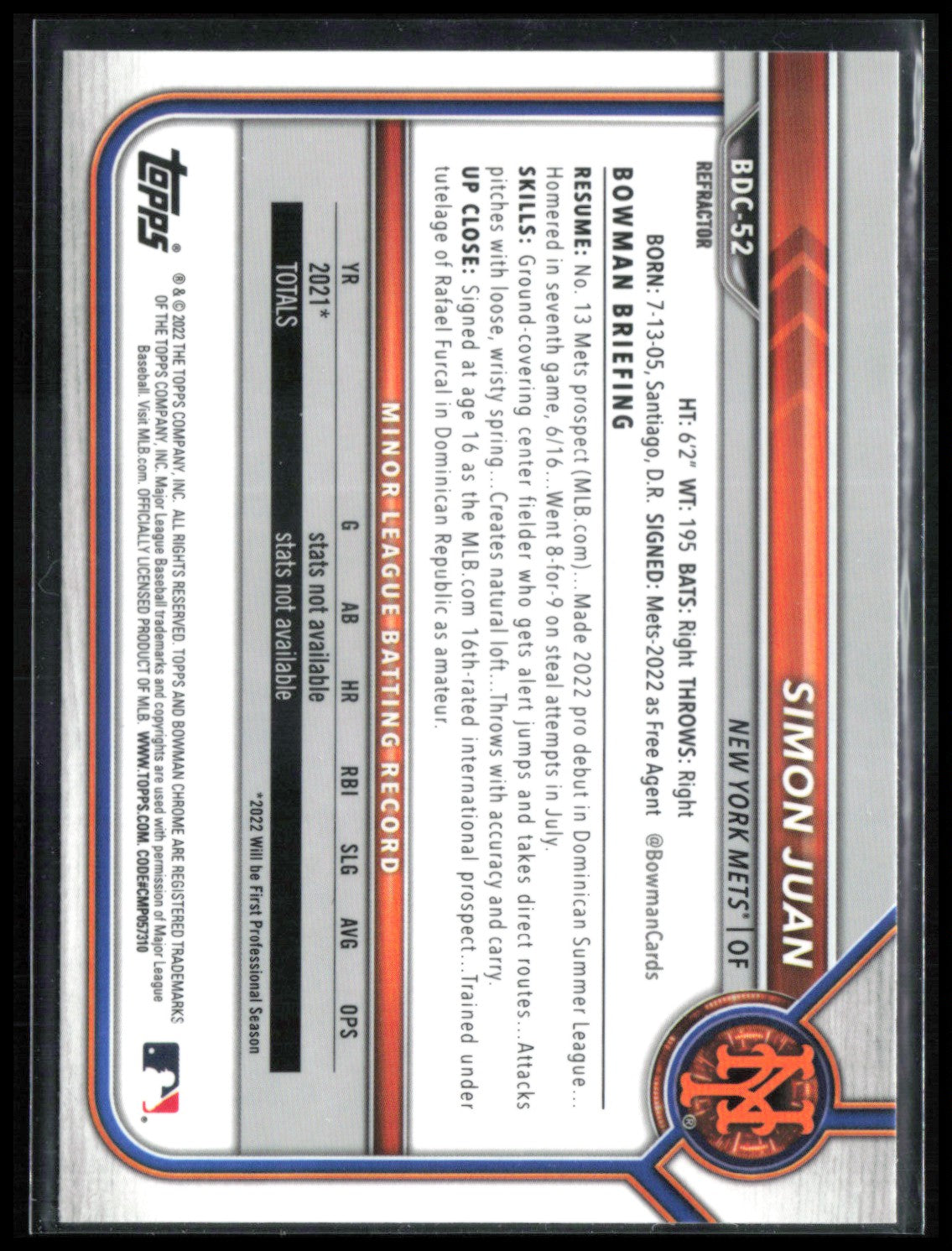 Simon Juan Refractor