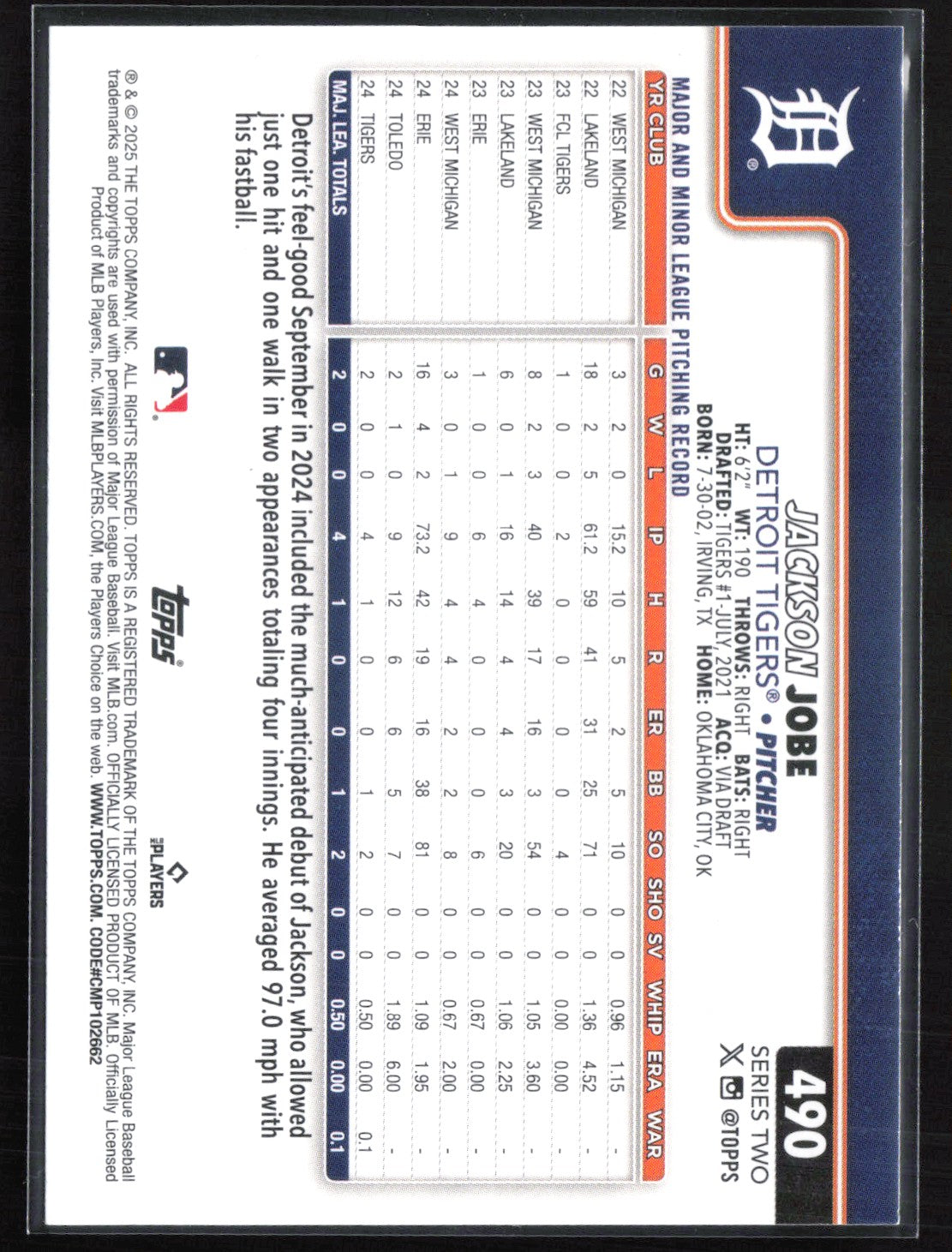 Jackson Jobe RC