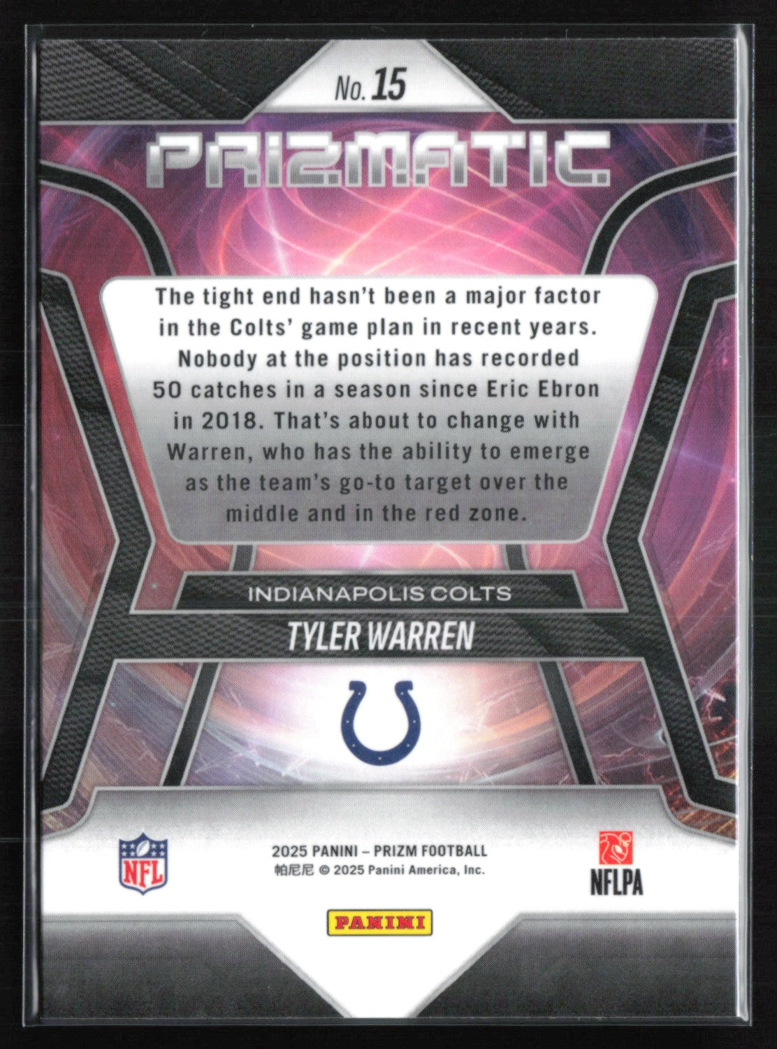 Tyler Warren RC Prizmatic