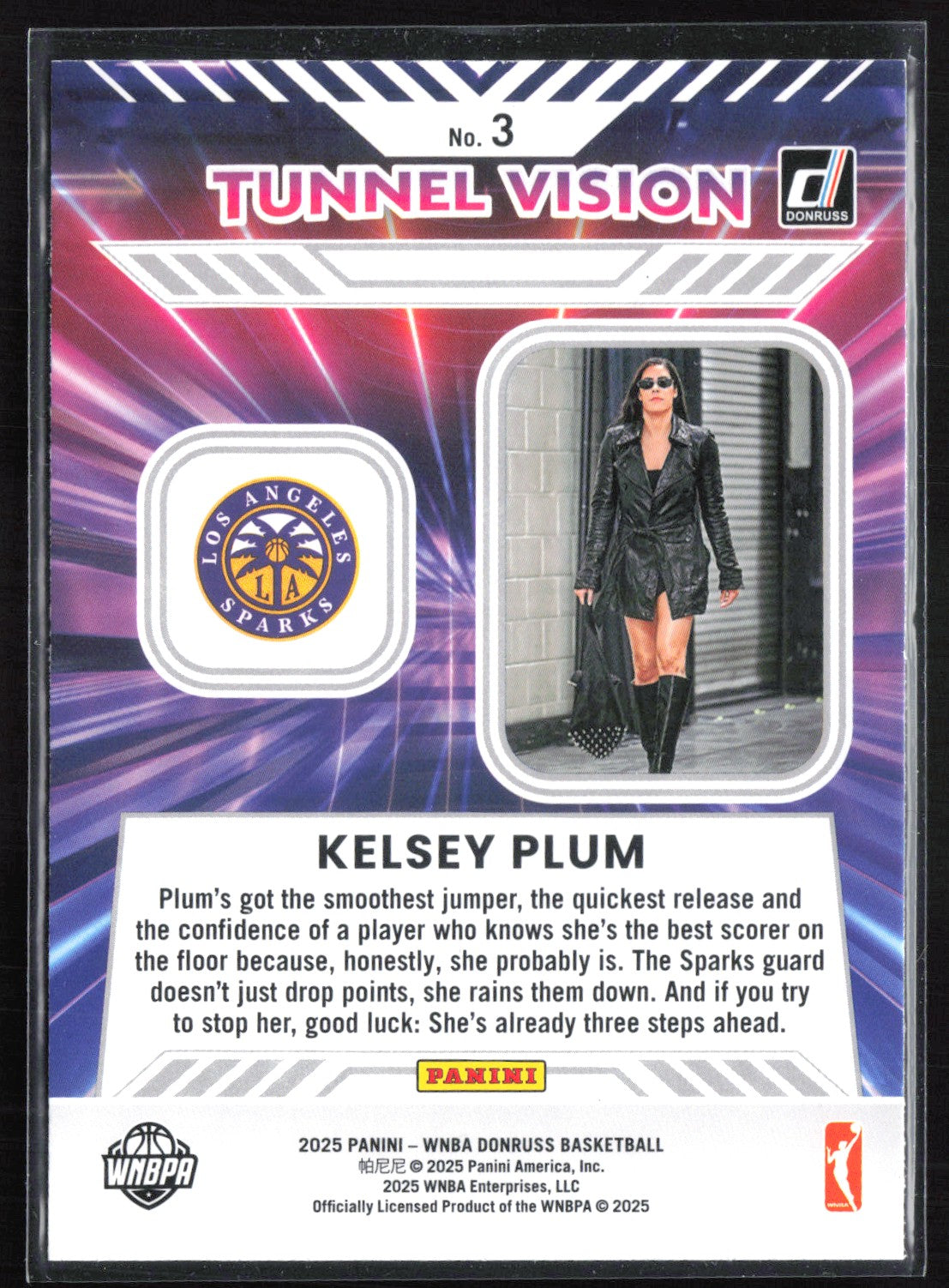 Kelsey Plum Tunnel Vision