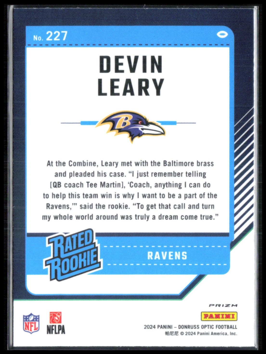 Devin Leary RC Green Velocity