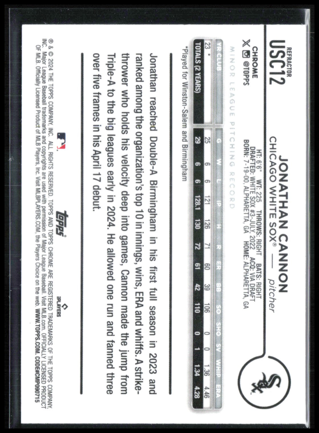Jonathan Cannon RC Prism