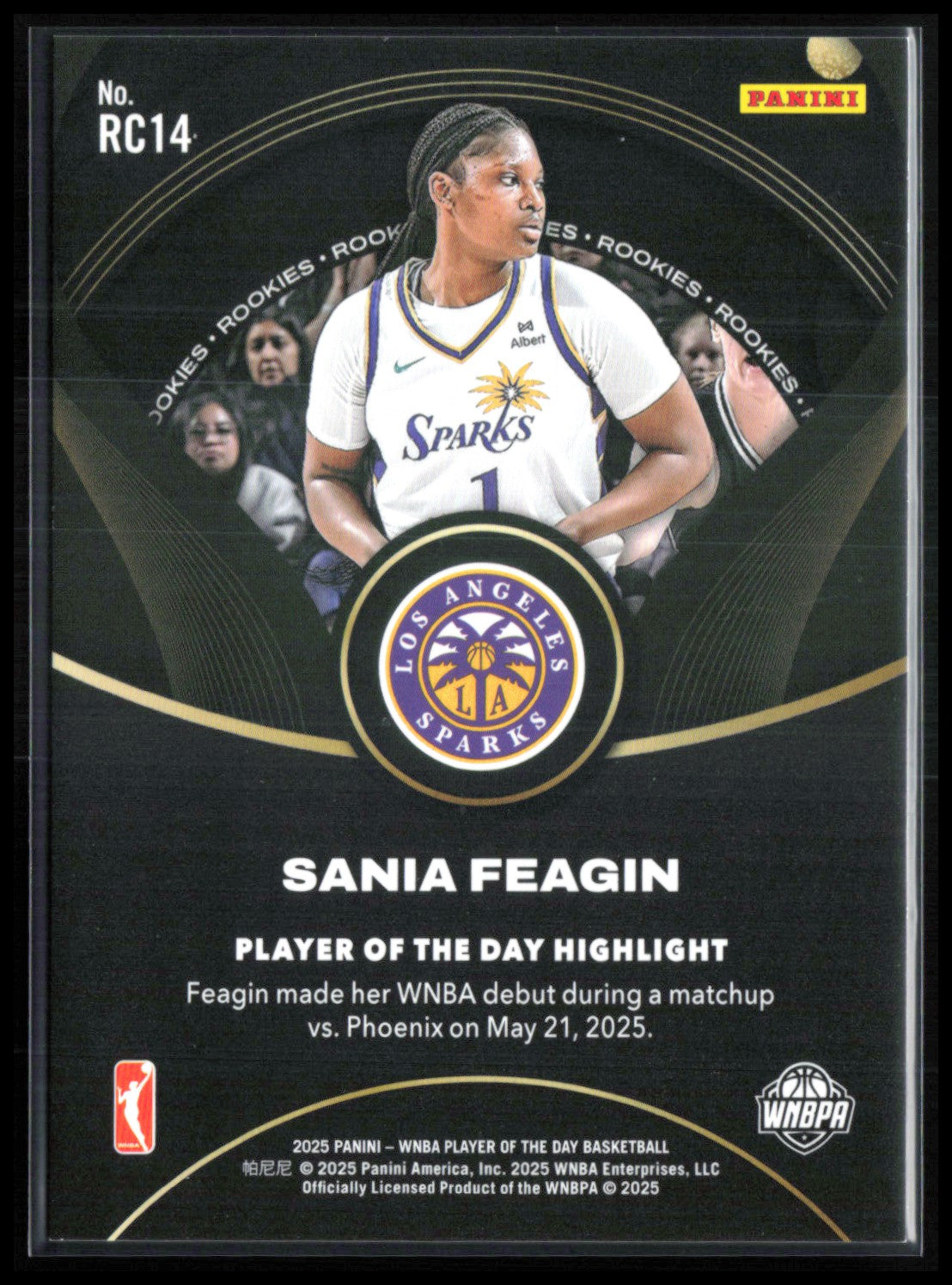 Sania Feagin RC /199
