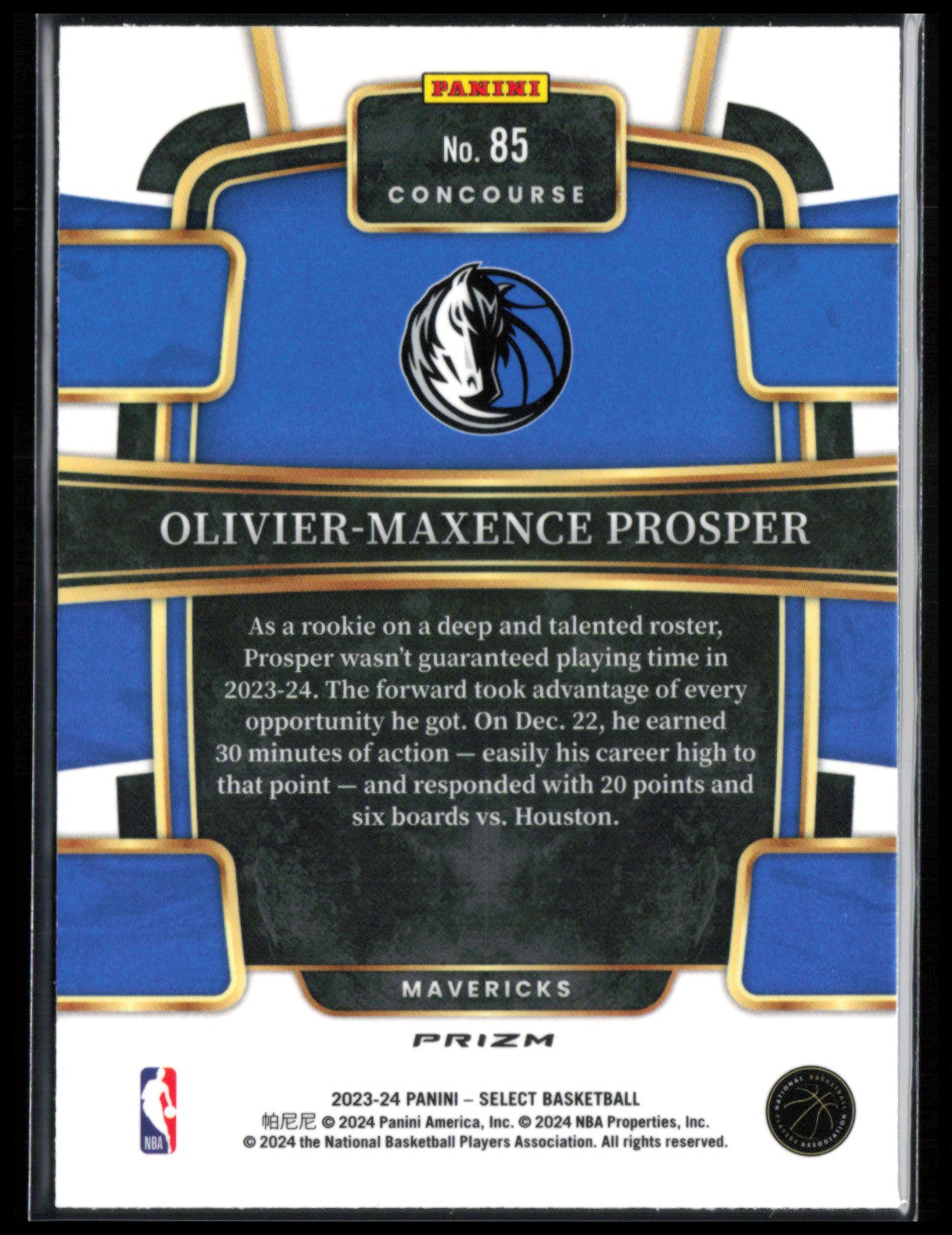 Olivier-Maxence Prosper RC Silver