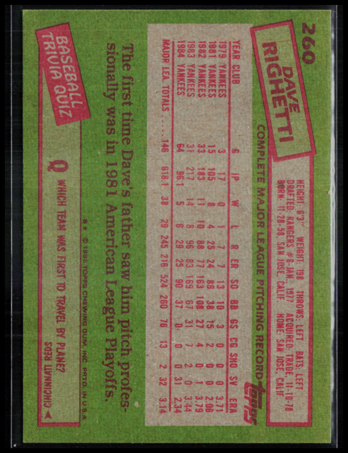 Dave Righetti