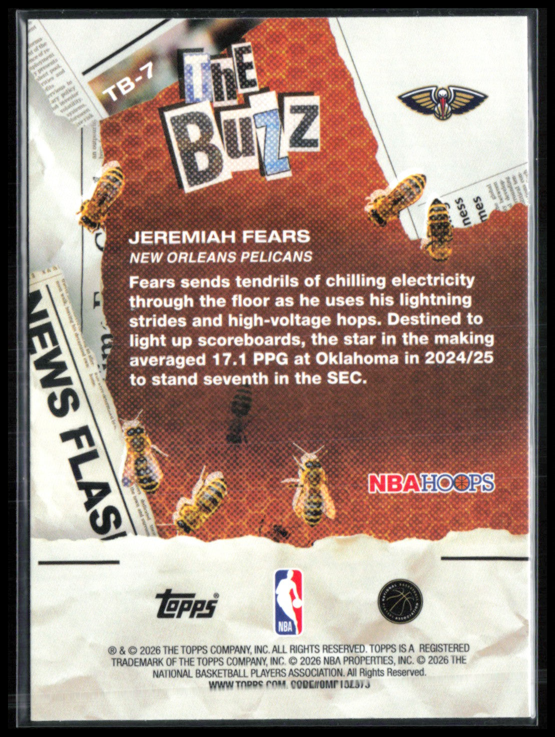 Jeremiah Fears RC The Buzz