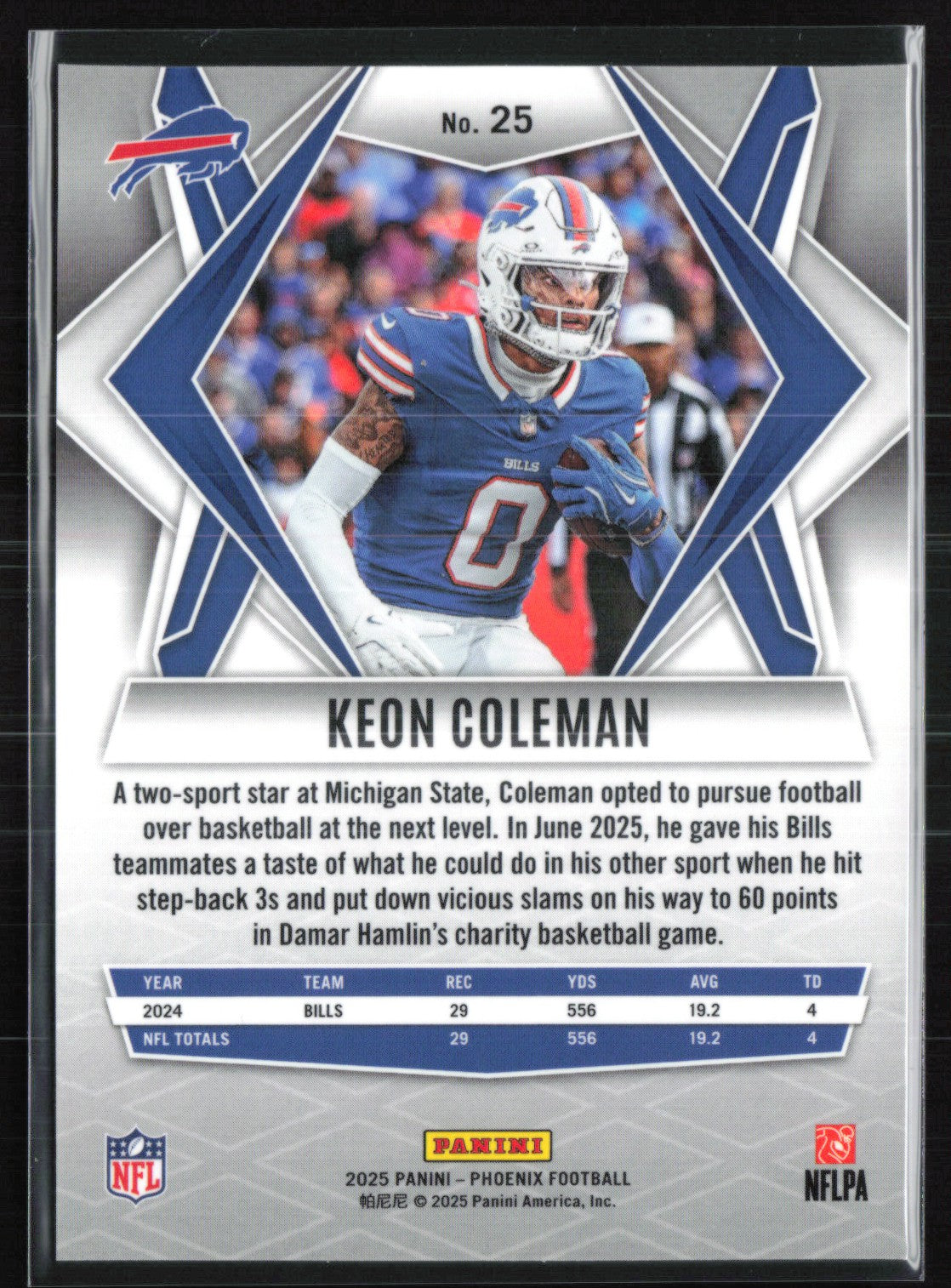 Keon Coleman SIlver