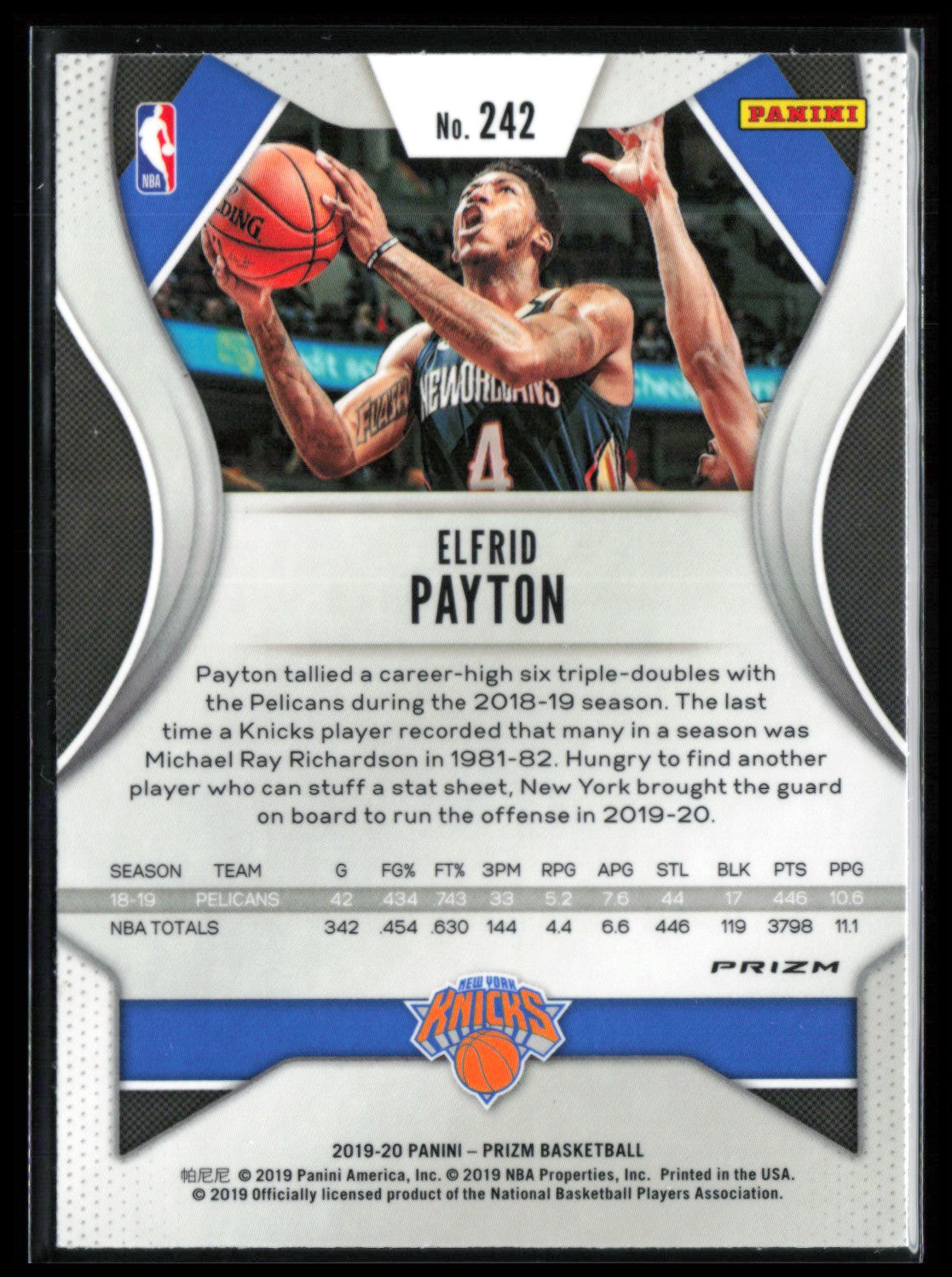 Elfrid Payton RWB