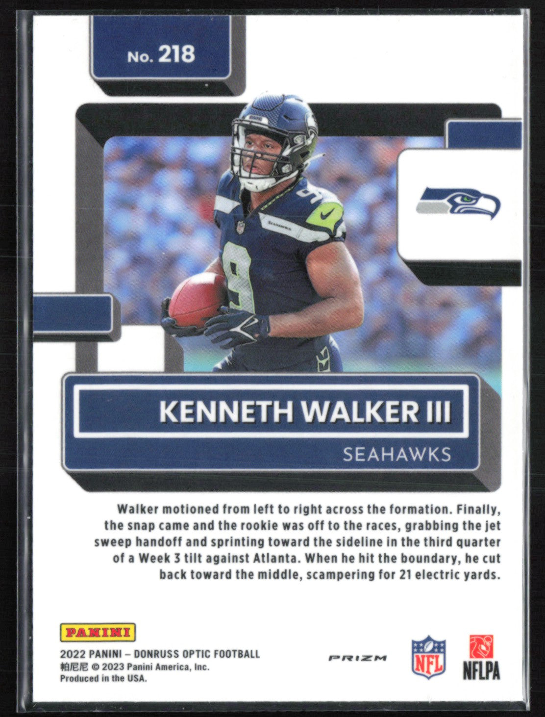 Kenneth Walker III RC Purple Shock