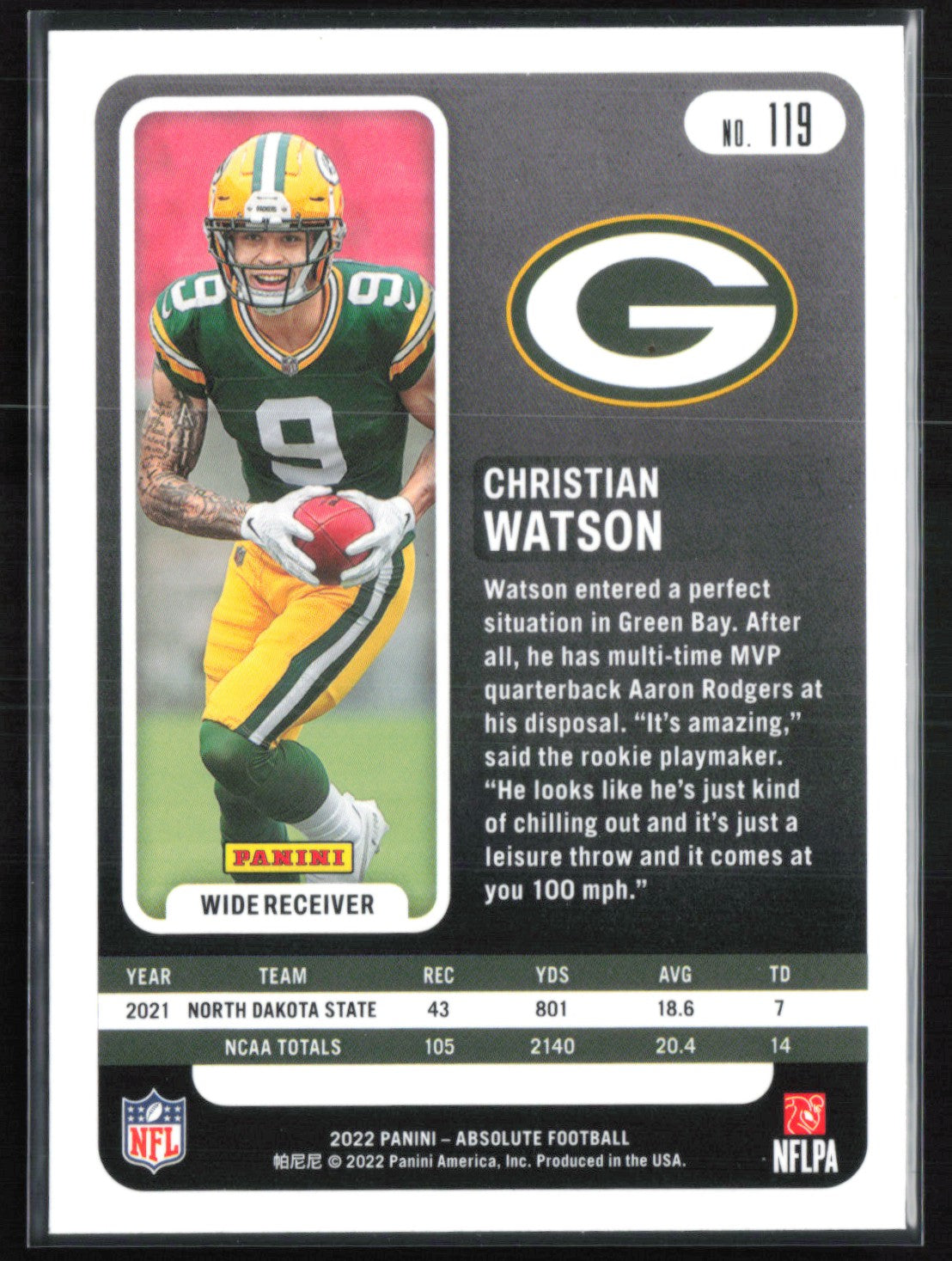 Christian Watson RC