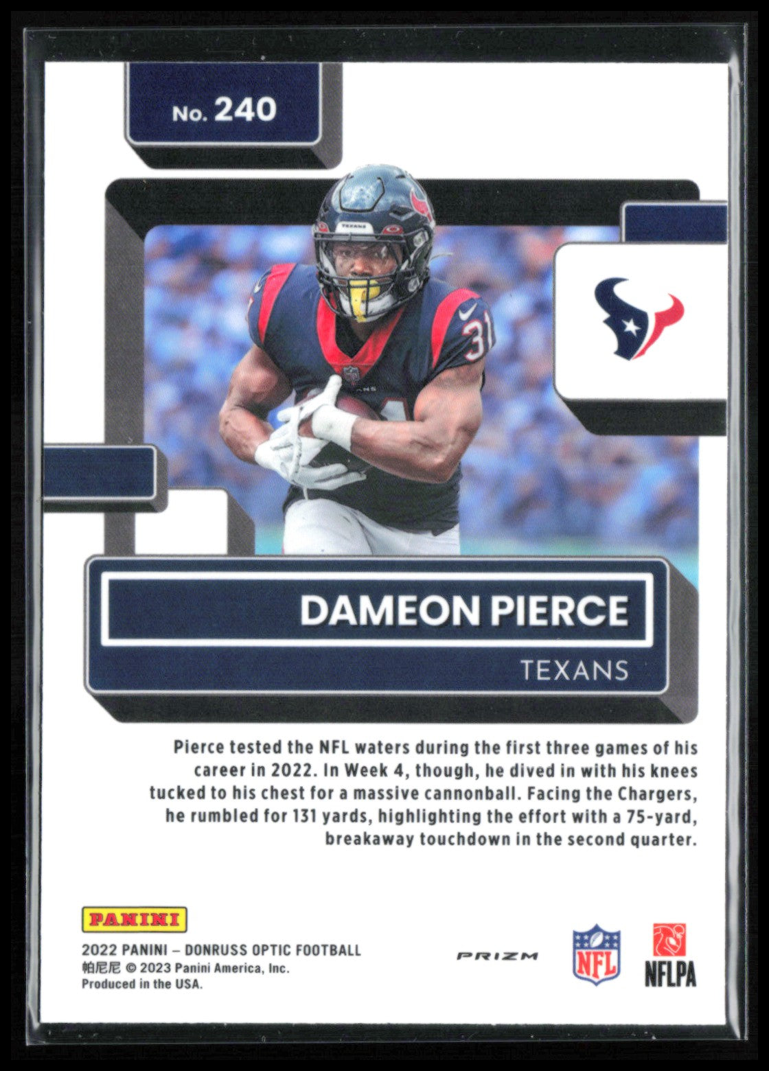 Dameon Pierce RC