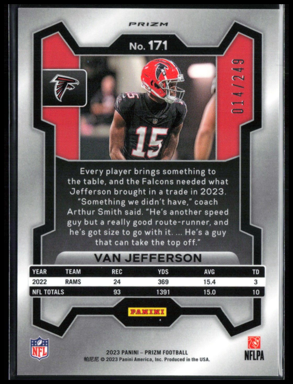 Van Jefferson Orange /249
