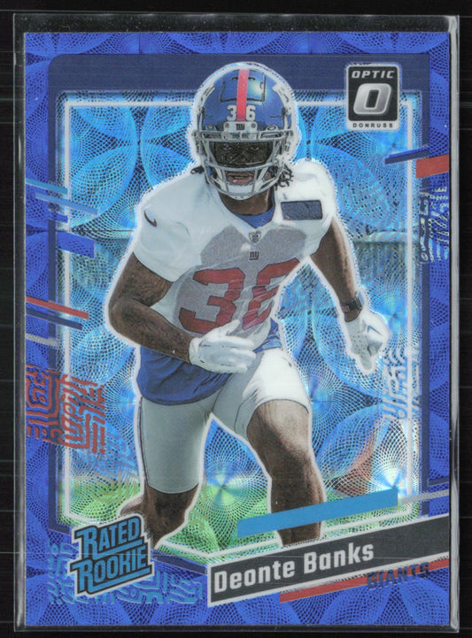 Deonte Banks RC Blue Scope