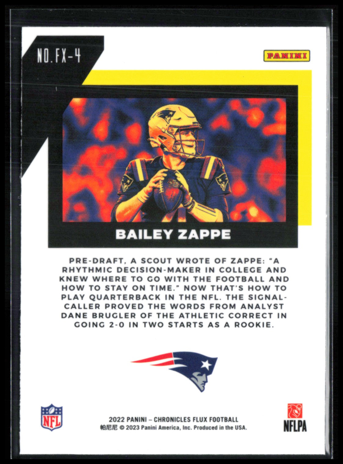 Bailey Zappe RC