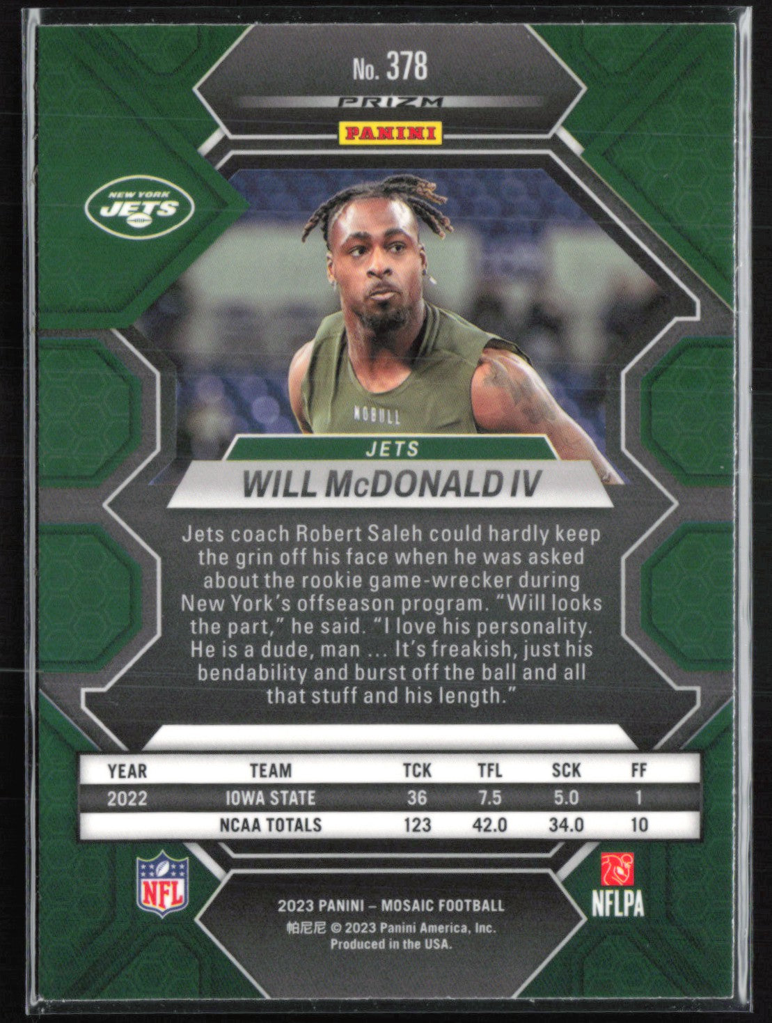 Will McDonald IV RC Reactive Yellow