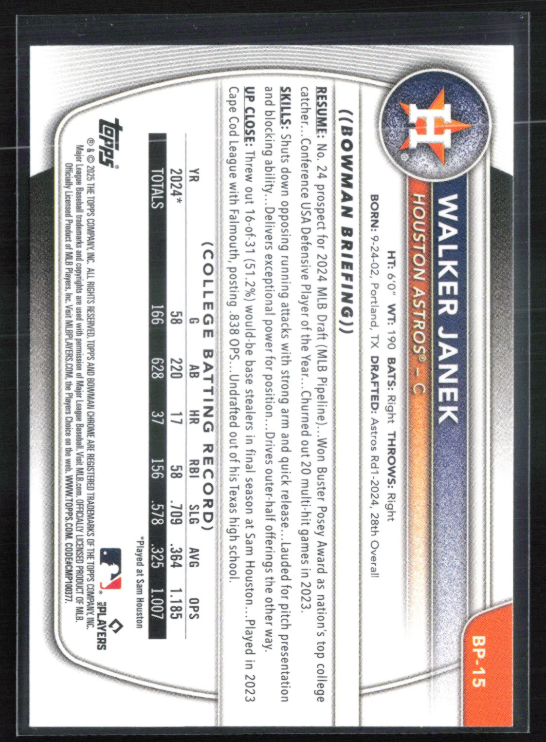 Walker Janek 1st Bowman