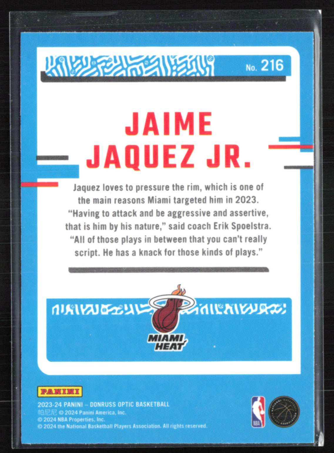 Jaime Jaquez Jr. RC