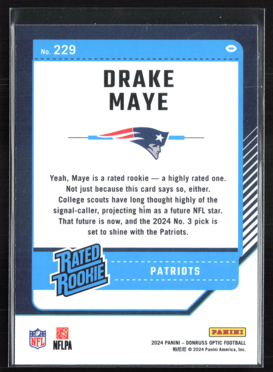 Drake Maye RC Optic