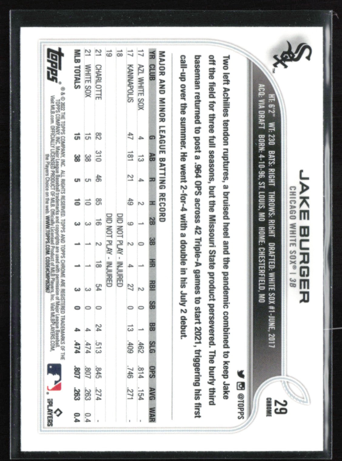 Jake Burger RC Prism