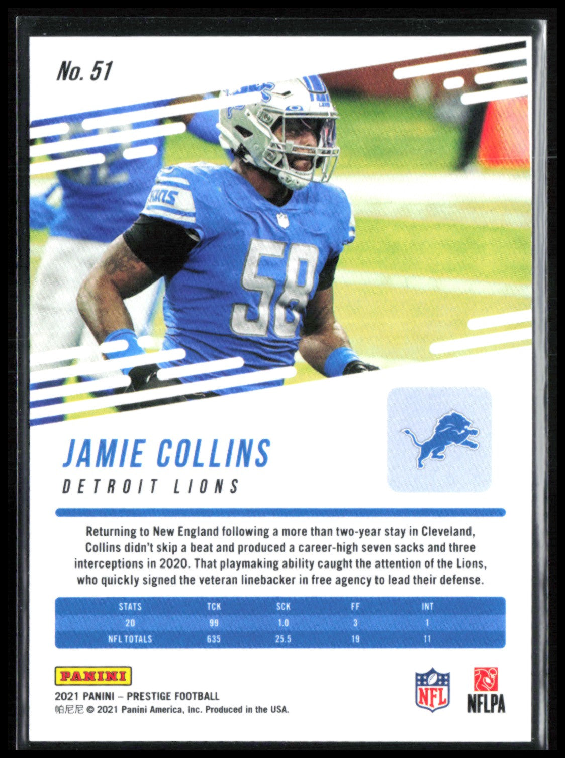 Jamie Collins Red /299