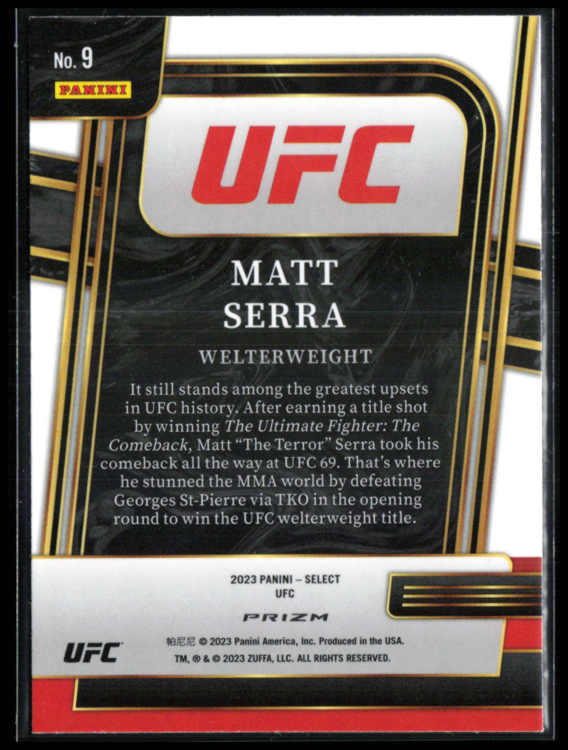 Matt Serra Flash