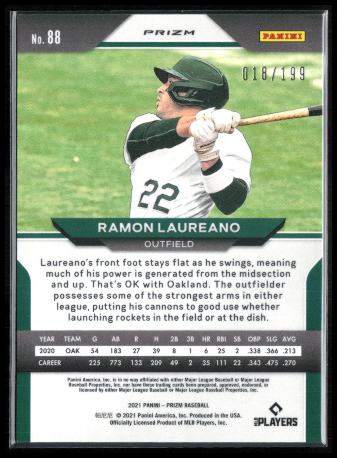 Ramon Laureano Blue Mojo /199