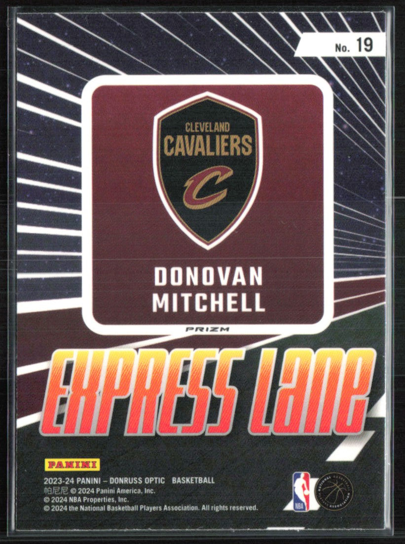 Donovan Mitchell Purple Holo