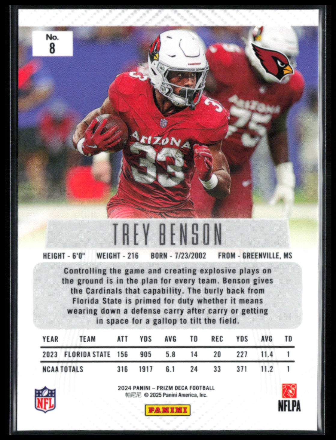 Trey Benson RC