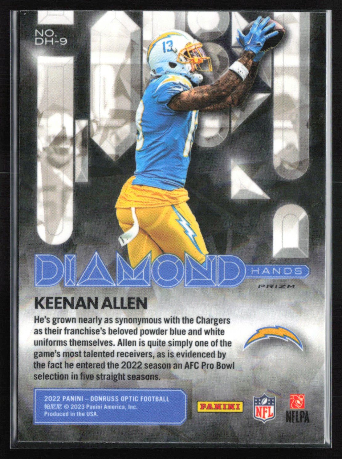 Keenan Allen Diamond Hands Holo