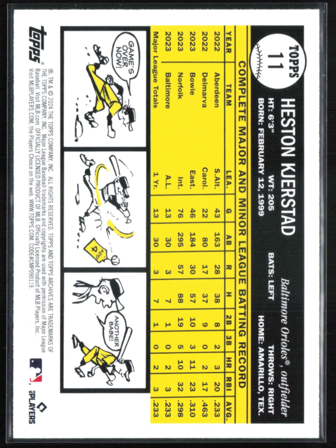 Heston Kjerstad RC Yellow Foil
