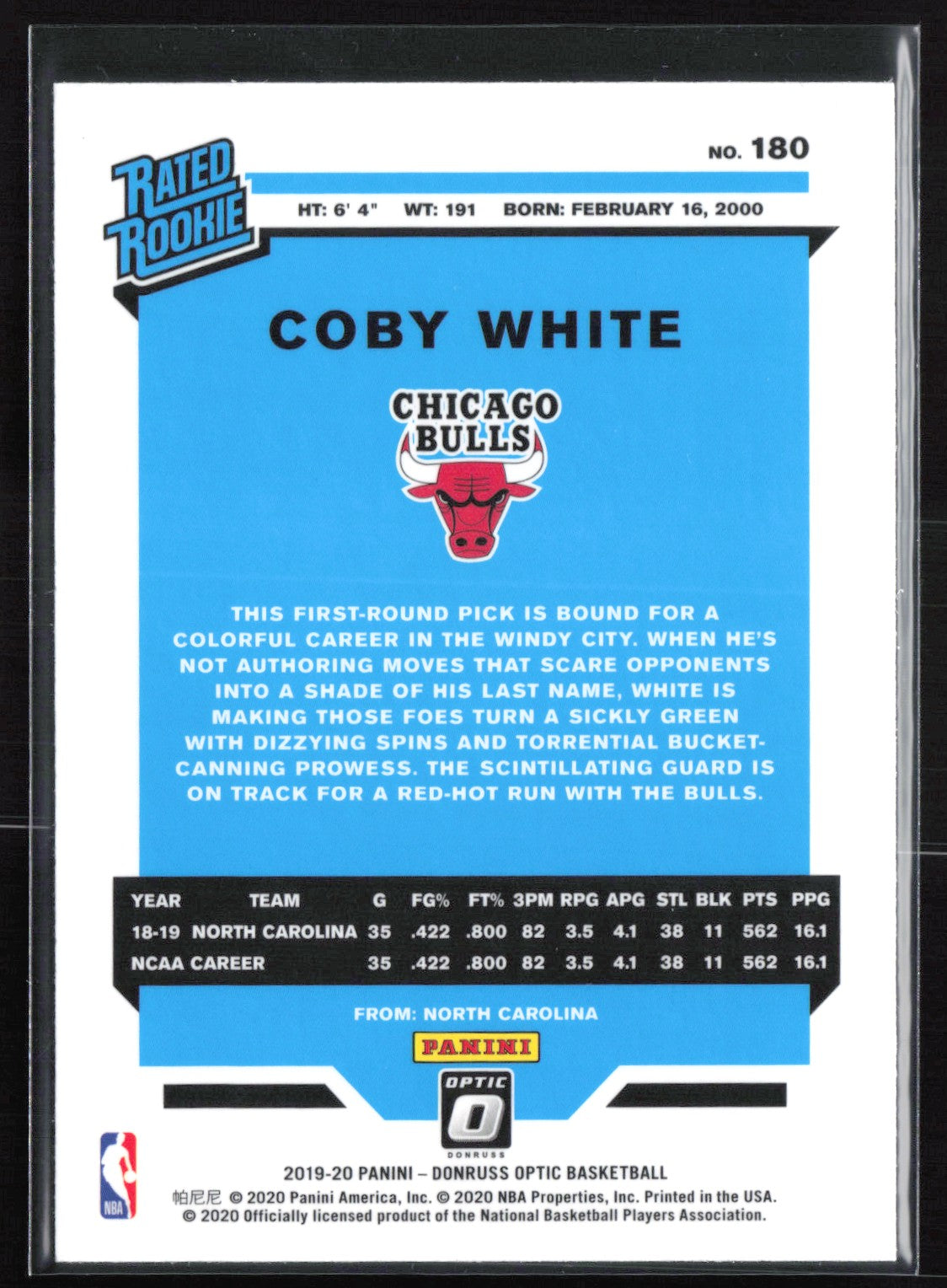 Coby White RC