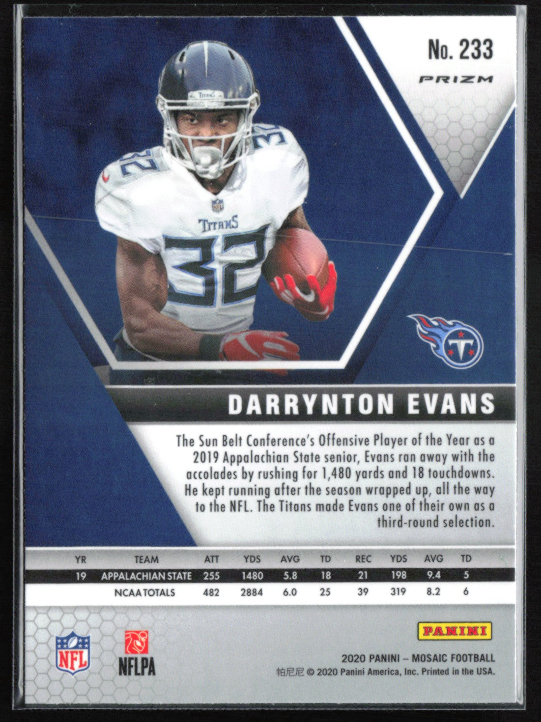 Darrynton Evans RC Mosaic Prizm