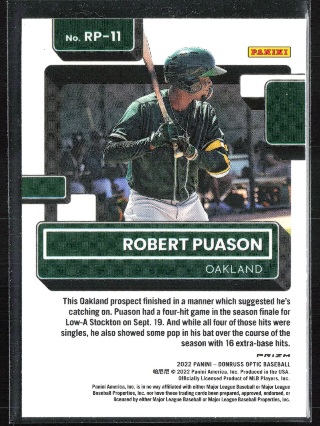 Robert Puason Prospect Holo