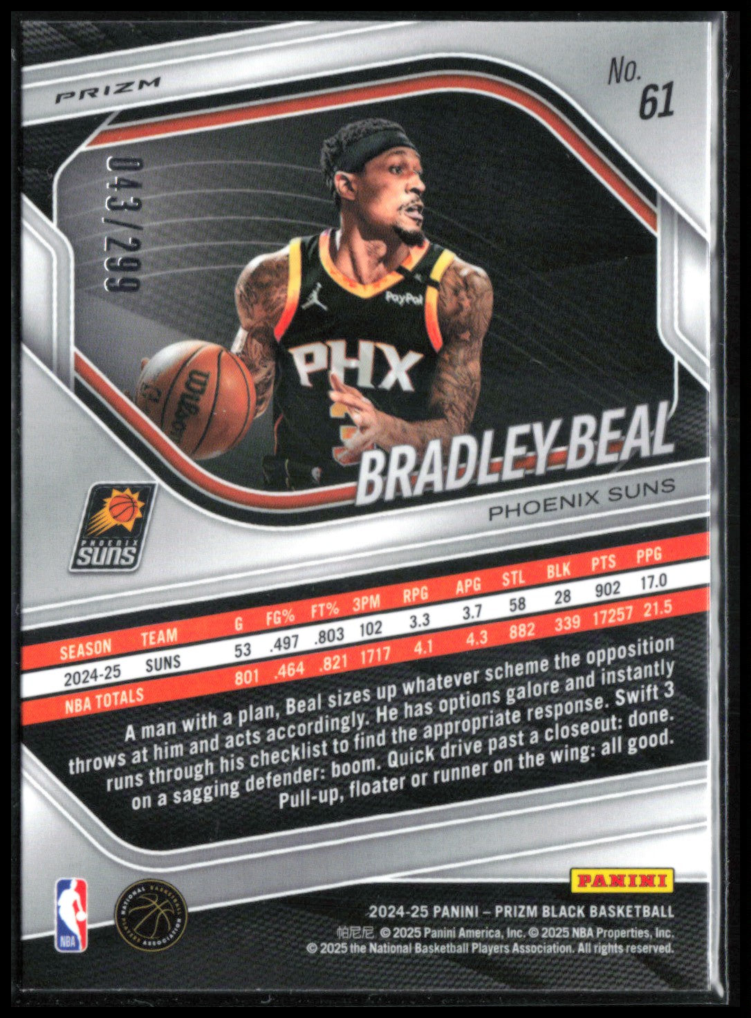 Bradley Beal Red Prizm /299