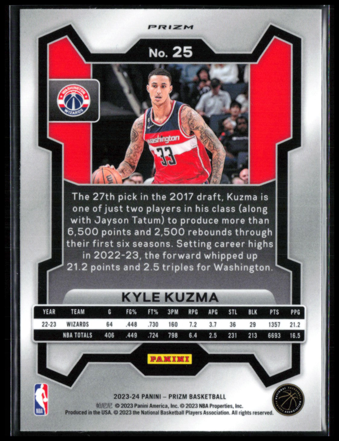 Kyle Kuzma Orange Ice