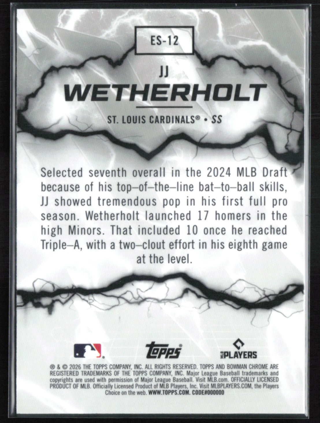 JJ Wetherholt Electric Sluggers