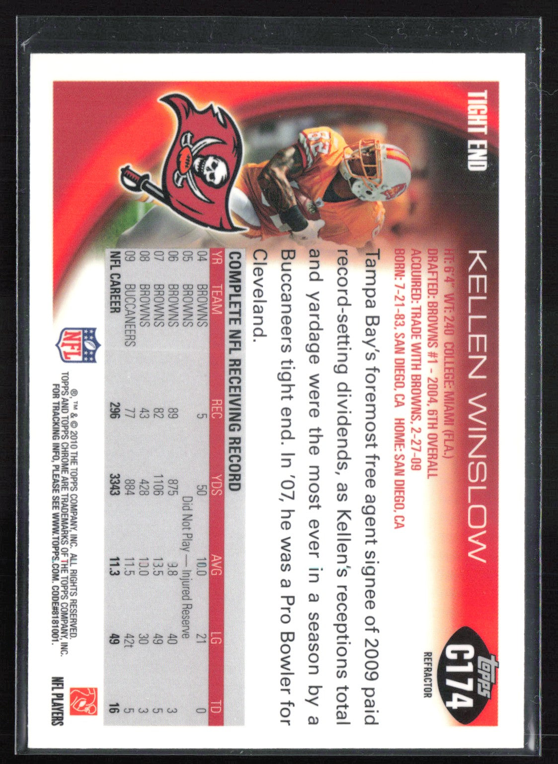 Kellen Winslow X-Fractor