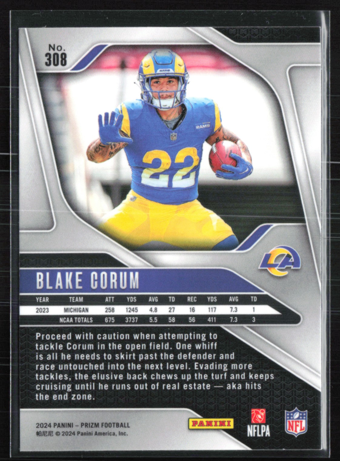 Blake Corum RC
