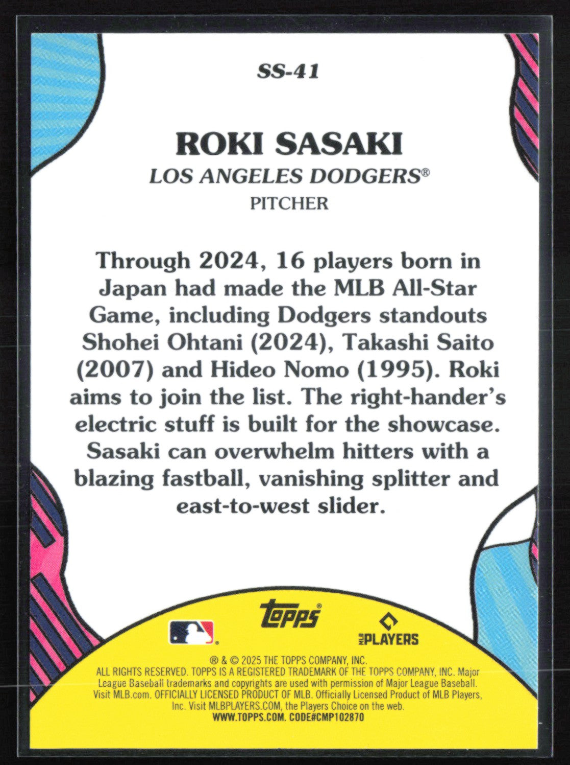 Roki Sasaki RC Summer Superstars