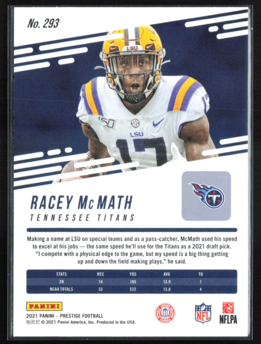 Racey McMath RC Stars