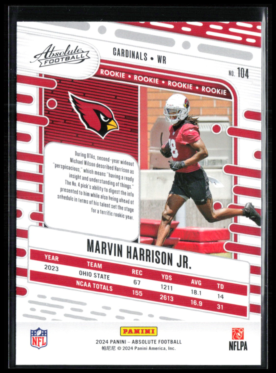 Marvin Harrison Jr. RC