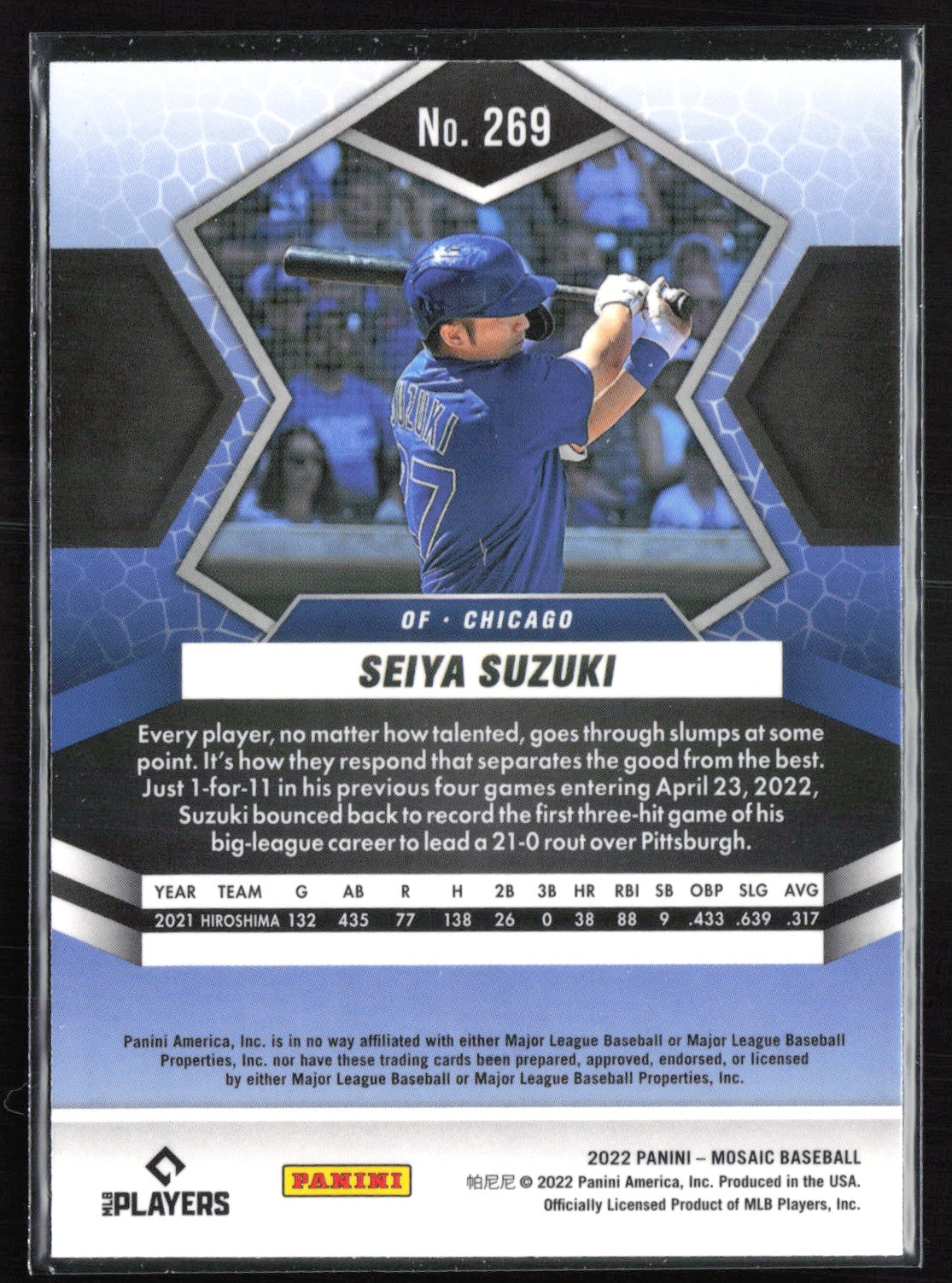 Seiya Suzuki RC