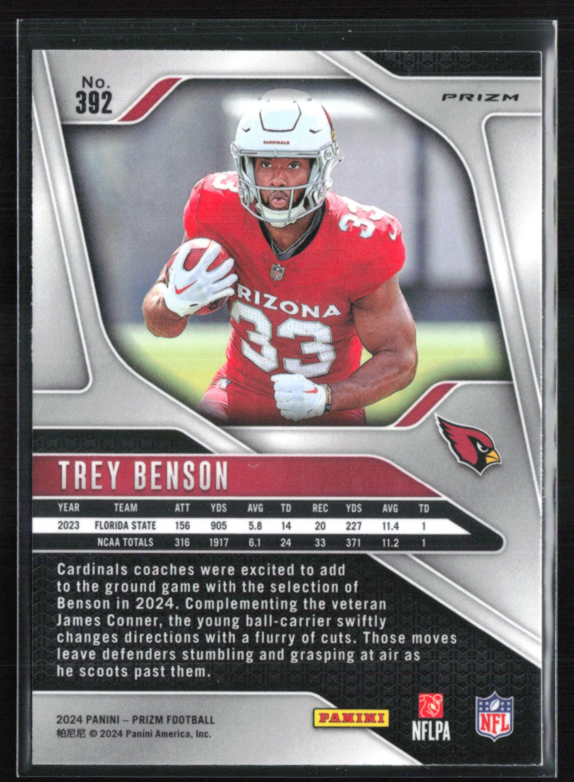 Trey Benson RC Pink